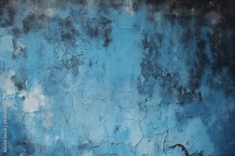 Aufkleber generative ai : beautiful abstract texture background in blue mixed light and dark shades wallpaper 