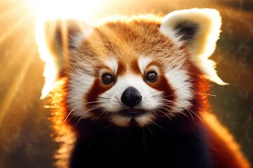 Red panda on a sunny day
Created using generative AI tools
