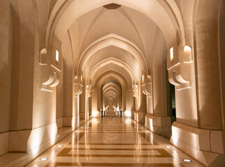 Omani architecture Al Alam palace