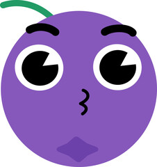 Blueberry Face Kiss