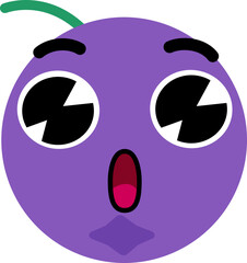 Blueberry Face Over Oh