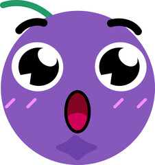 Blueberry Face Over Oh Red Cheeks