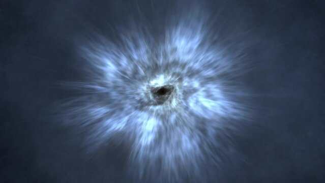 Wormhole energy portal vortex for time travel through the Universe, 4k