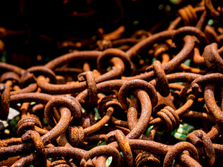 rostige Ketten