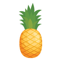 pineapple fruit isolated icon style
