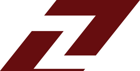 Letter logo, with a minimalist and simple design model, suitable for your company logo.