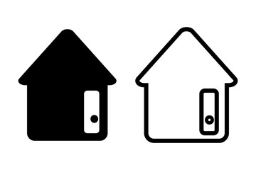 home icon set