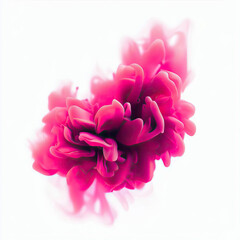 Obraz premium Billowing Pink Gossamer, Generative AI