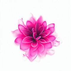 Fototapeta premium Enchanted Smoke Roses, Generative AI