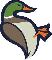 Dead Mallard Drake (Duck) Symbol