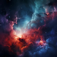 Fototapeta premium Stormy dark smoke background wallpaper