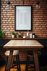 Chic Wall Decor Setting, generative, ai