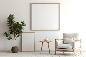 Contemporary Interior Decor Scene, generative, ai