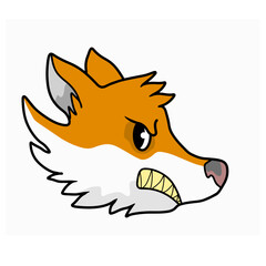 red fox cartoon