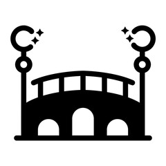 bridge Solid icon