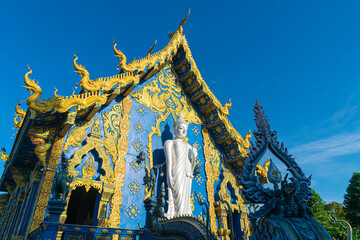 Wat Rong Suea Ten or Blue Temple