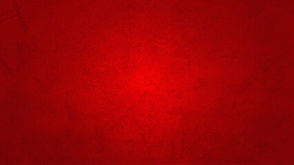 Red Cement Wall Art Rough Stylized Texture Banner With Copy Space.