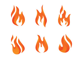 fire logo icon 