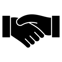 handshake. partnership icon