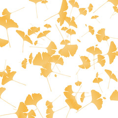 紅葉　イチョウ　葉　背景