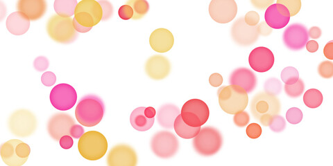 Whimsical Pink Bokeh Magical Touch for Your Artwork