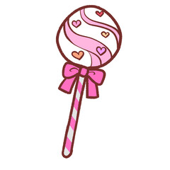 pink lollipop