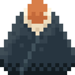 Pixel art onigiri icon 3