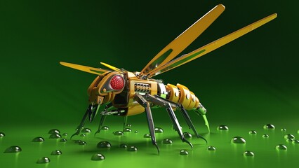 cyber wasp generated Ai