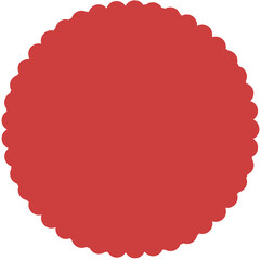 Digital png illustration of abstract shape on transparent background