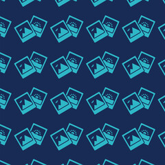 Digital png illustration of blue pattern on transparent background
