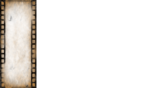 Digital png illustration of camera film on transparent background