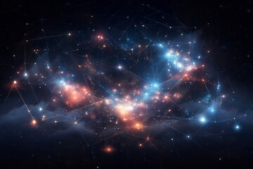Obraz premium 宇宙空間イメージ,Generative AI AI画像