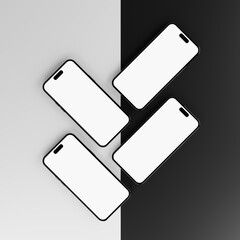 Responsive Web Design and website Mockup, Devices Mock up, Smartphone desktop tablet laptop template Mockup