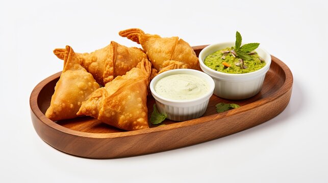 Deep fried samosas, generative ai