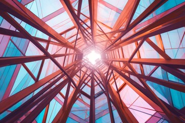 Artistic Concept of a Unique Otherwordly Architecture