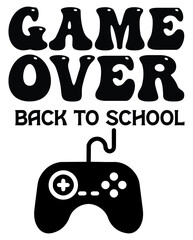 Game Over Back To School eps