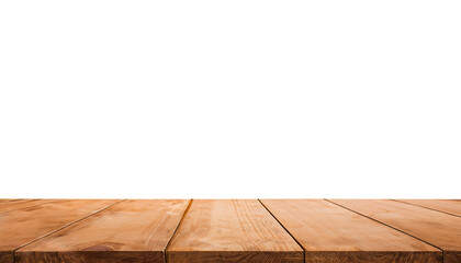 empty wooden table with floor transparent png file