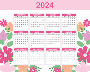 2024 calendar design