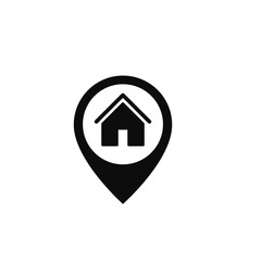 Home icon vector. House, real estate icon symbol

