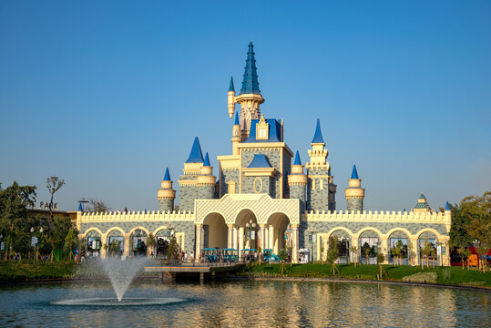 Magic City Park. Tashkent, Uzbekistan