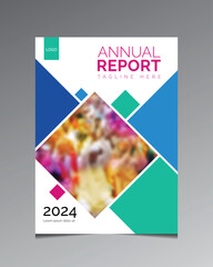 annual report cover design, medical annual report design, brochure cover page