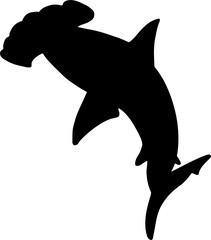 The Shark illustration for wild life or ocean concept.
