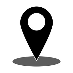 map pointer and location icon