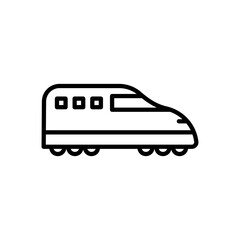 fast train locomotive icon