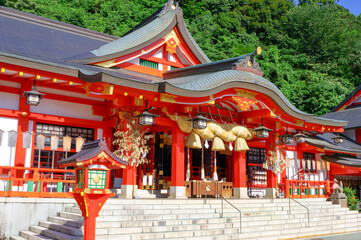 Obraz premium 太鼓谷稲荷神社の本殿