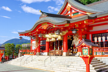 Fototapeta premium 太鼓谷稲荷神社の本殿