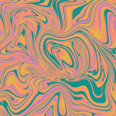 Fototapeta na wymiar Multicolor liquify mashup marble effect vector modern background pattern abstract waves liquid