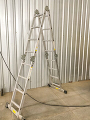 ladder, stepladder, work, 