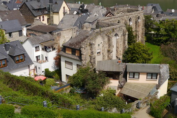 Fototapeta na wymiar Ruine Minoritenkloster in Oberwesel