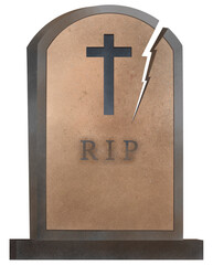 Obraz premium halloween graves isolate